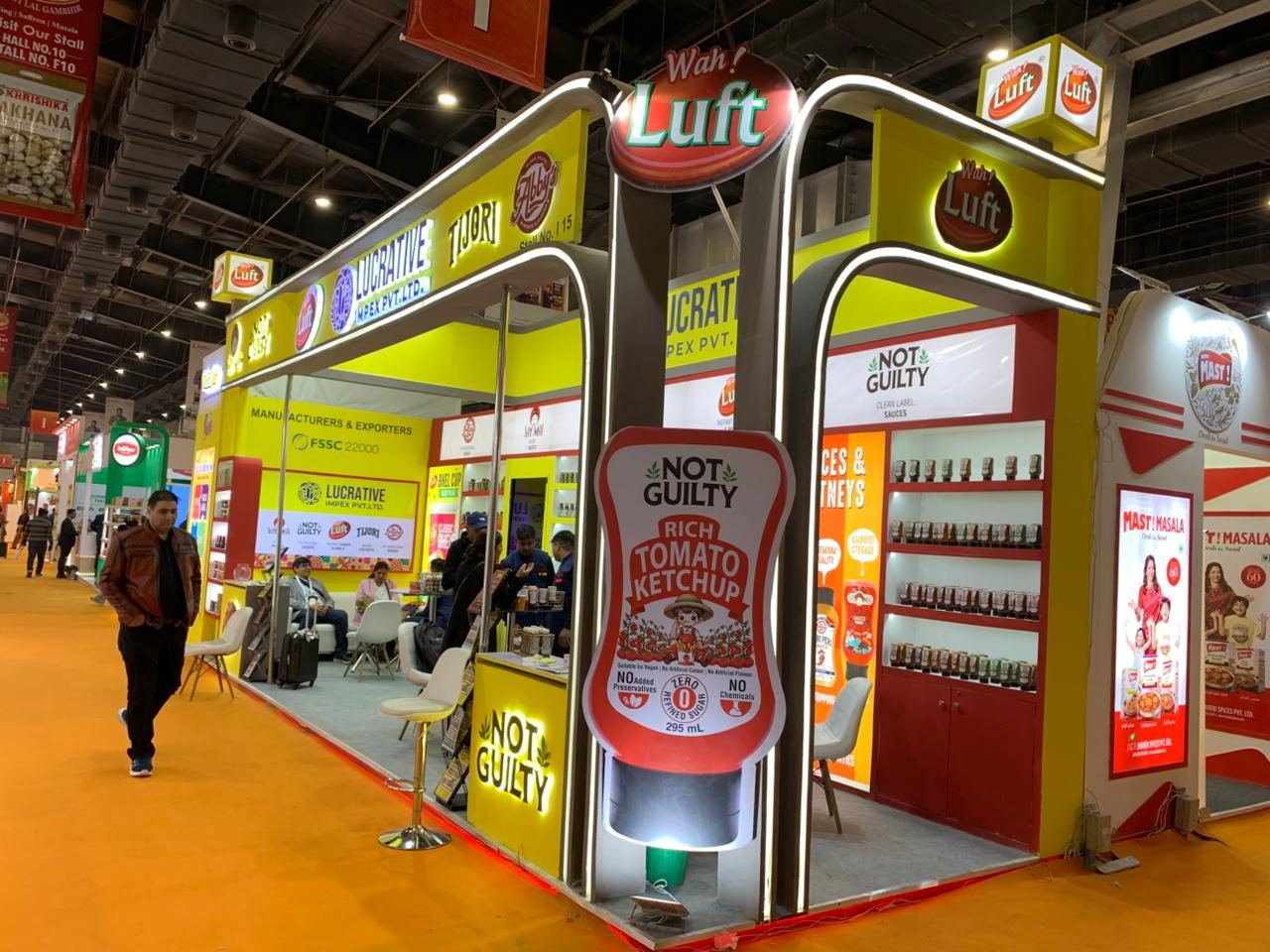 Nihar Exhibition custom exhibition stall