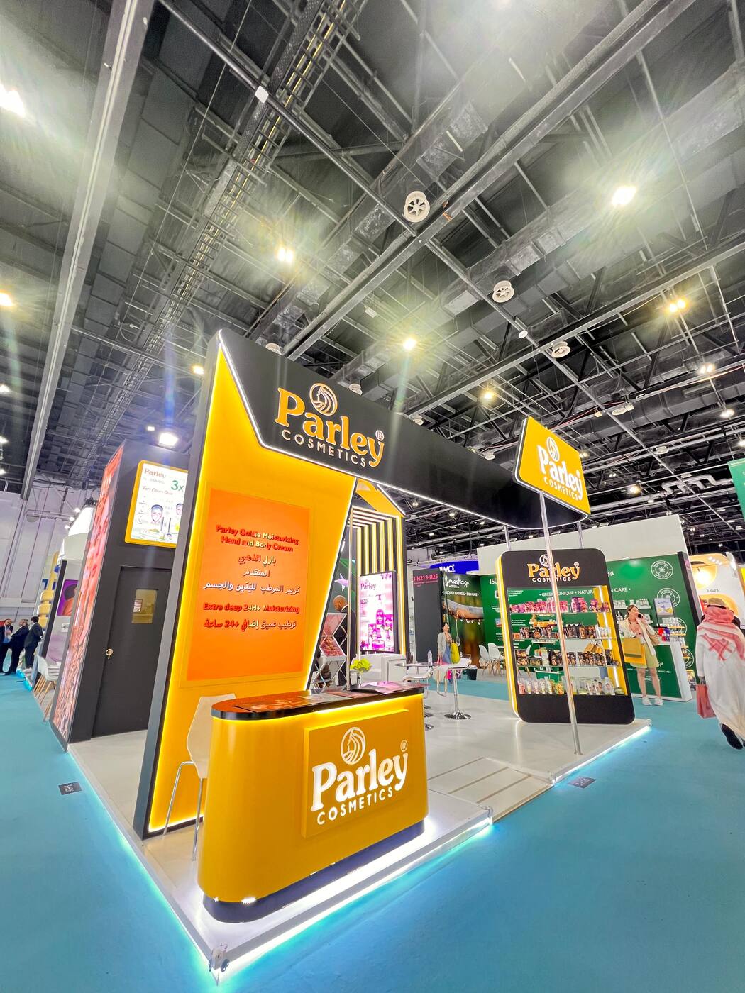 Nihar Exhibition Cosmetics exhibition stall