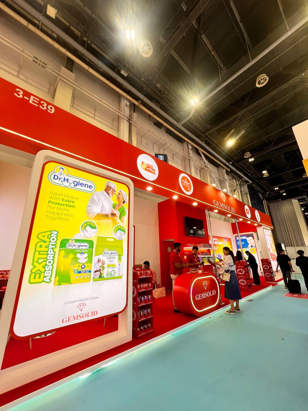 Nihar Exhibition Cosmetics exhibition stall