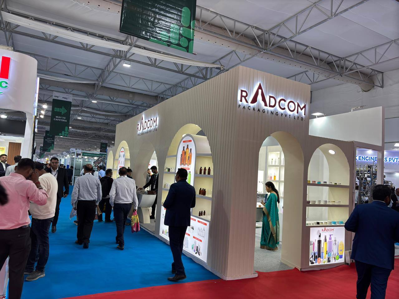 Nihar Exhibition Cosmetics exhibition stall