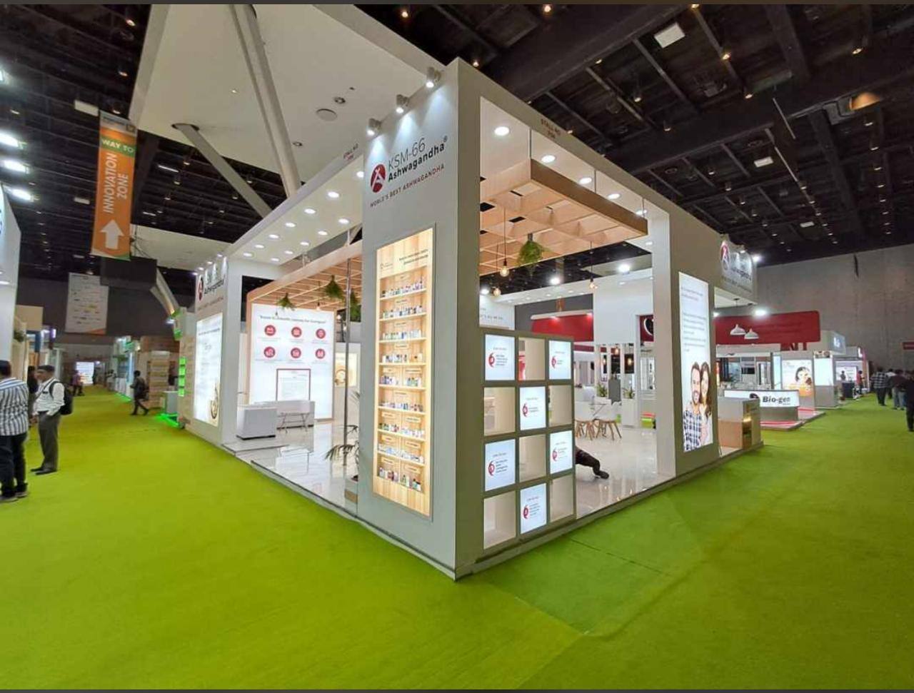 Nihar Exhibition Cosmetics exhibition stall