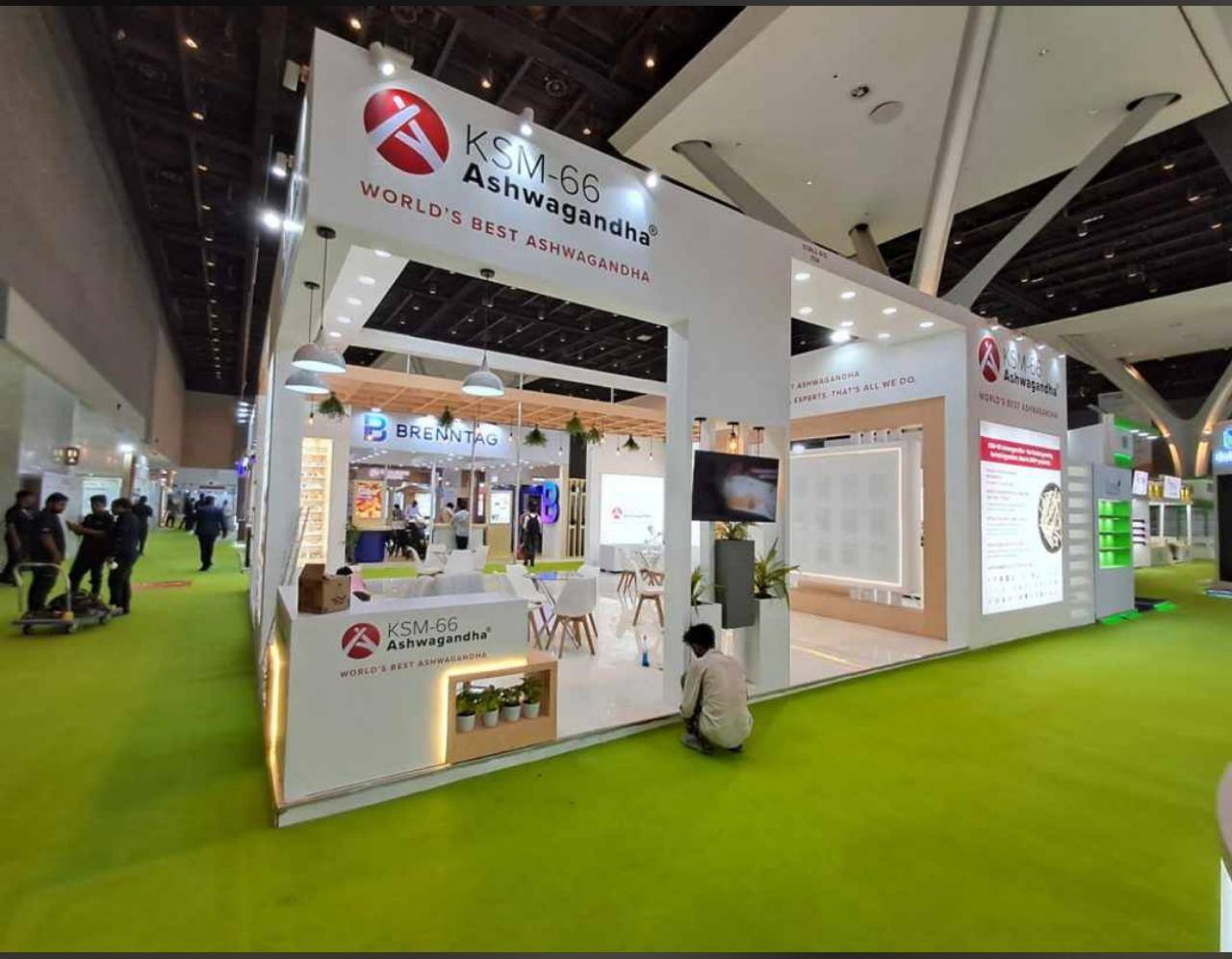 Nihar Exhibition Cosmetics exhibition stall