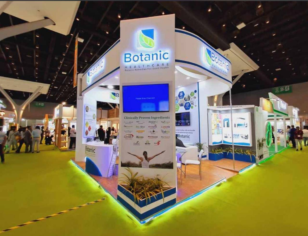 Nihar Exhibition Cosmetics exhibition stall