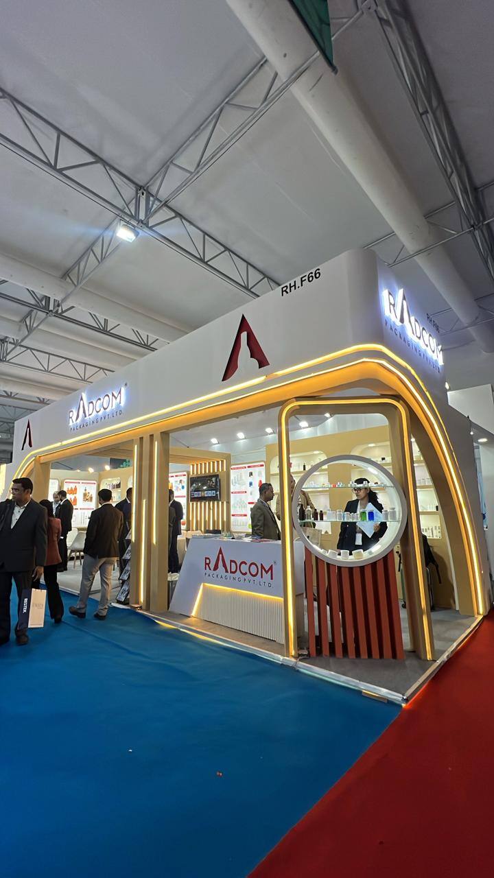 Nihar Exhibition Cosmetics exhibition stall