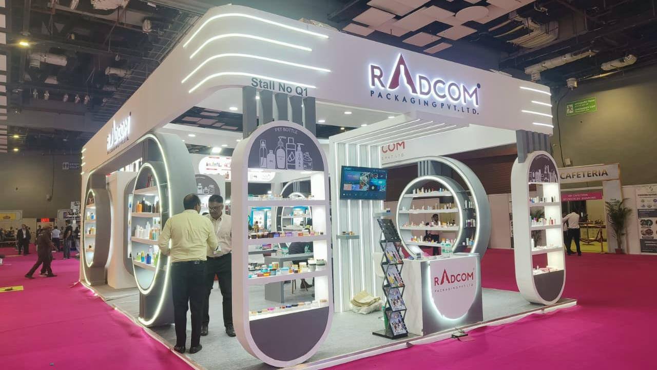 Nihar Exhibition Cosmetics exhibition stall