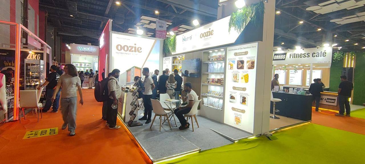 Nihar Exhibition Cosmetics exhibition stall