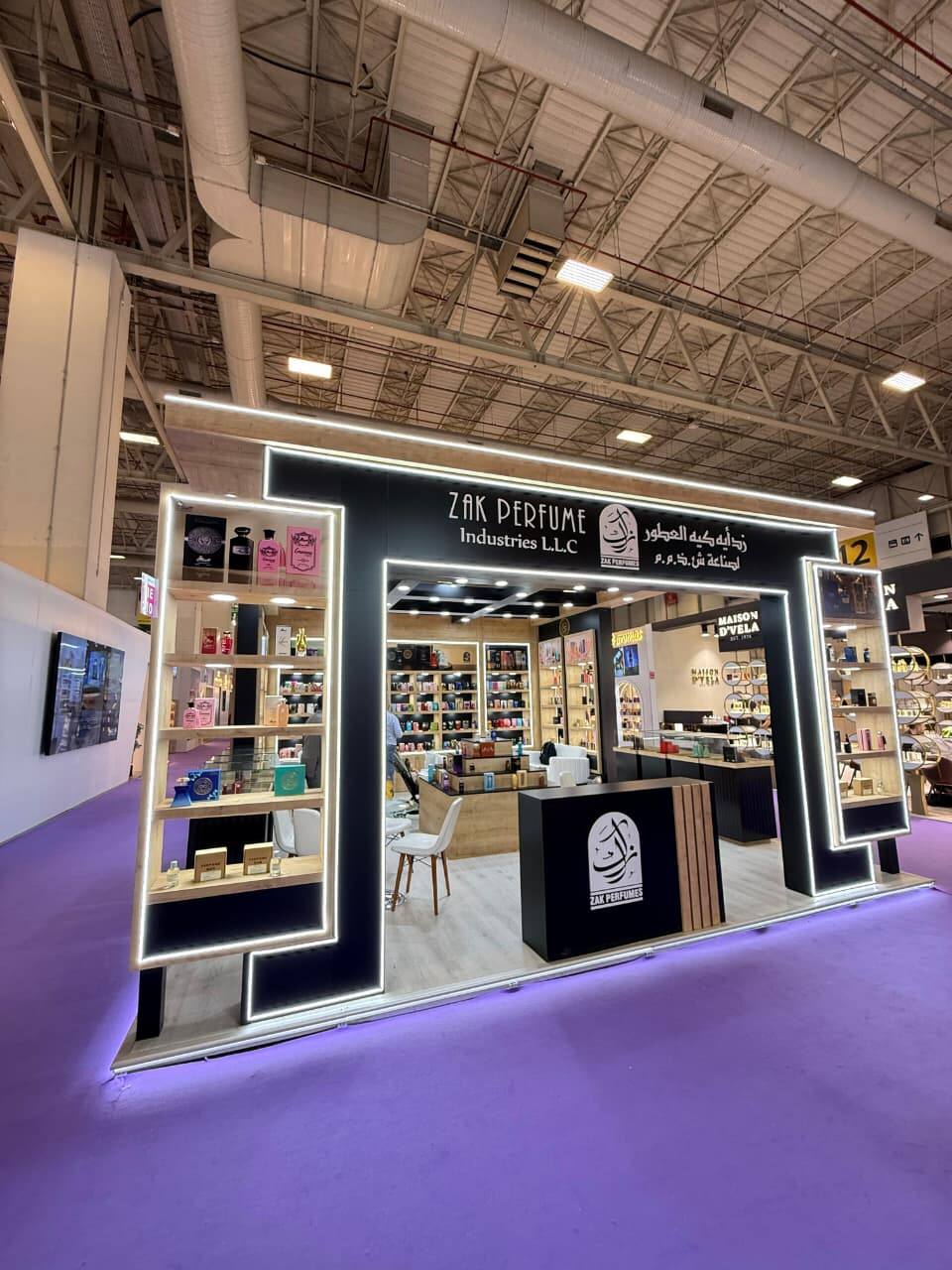Nihar Exhibition Cosmetics exhibition stall