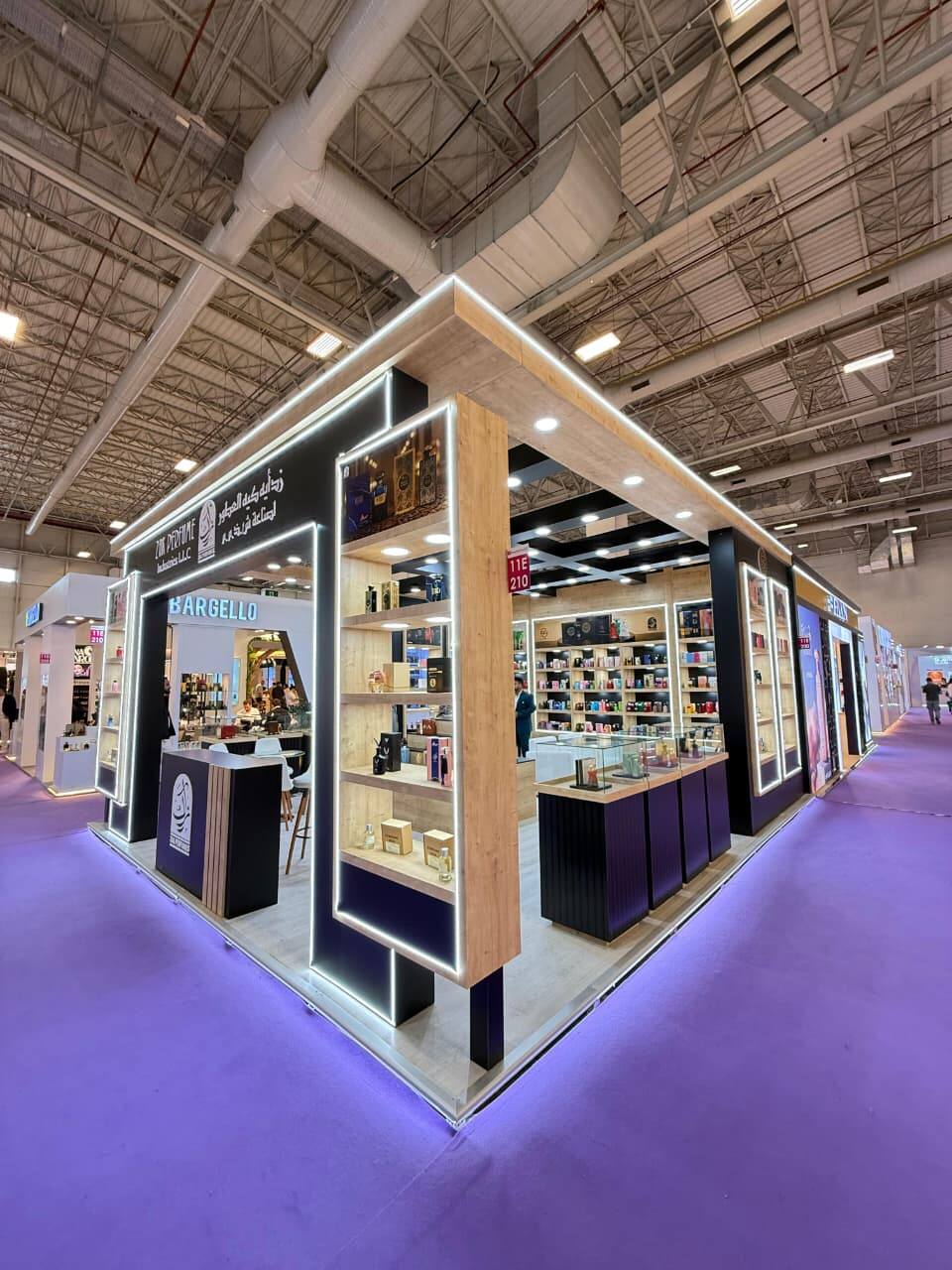 Nihar Exhibition Cosmetics exhibition stall