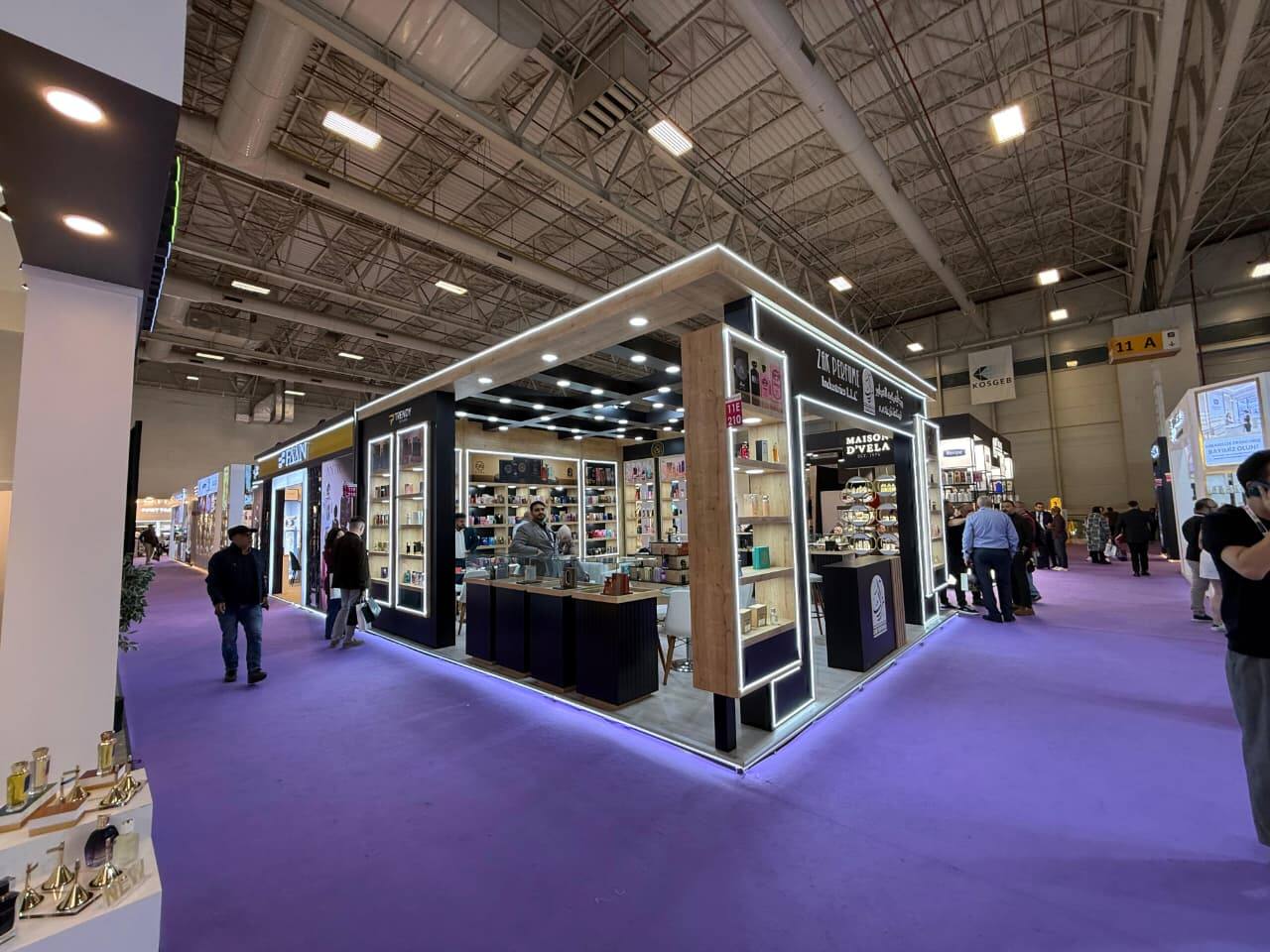 Nihar Exhibition Cosmetics exhibition stall