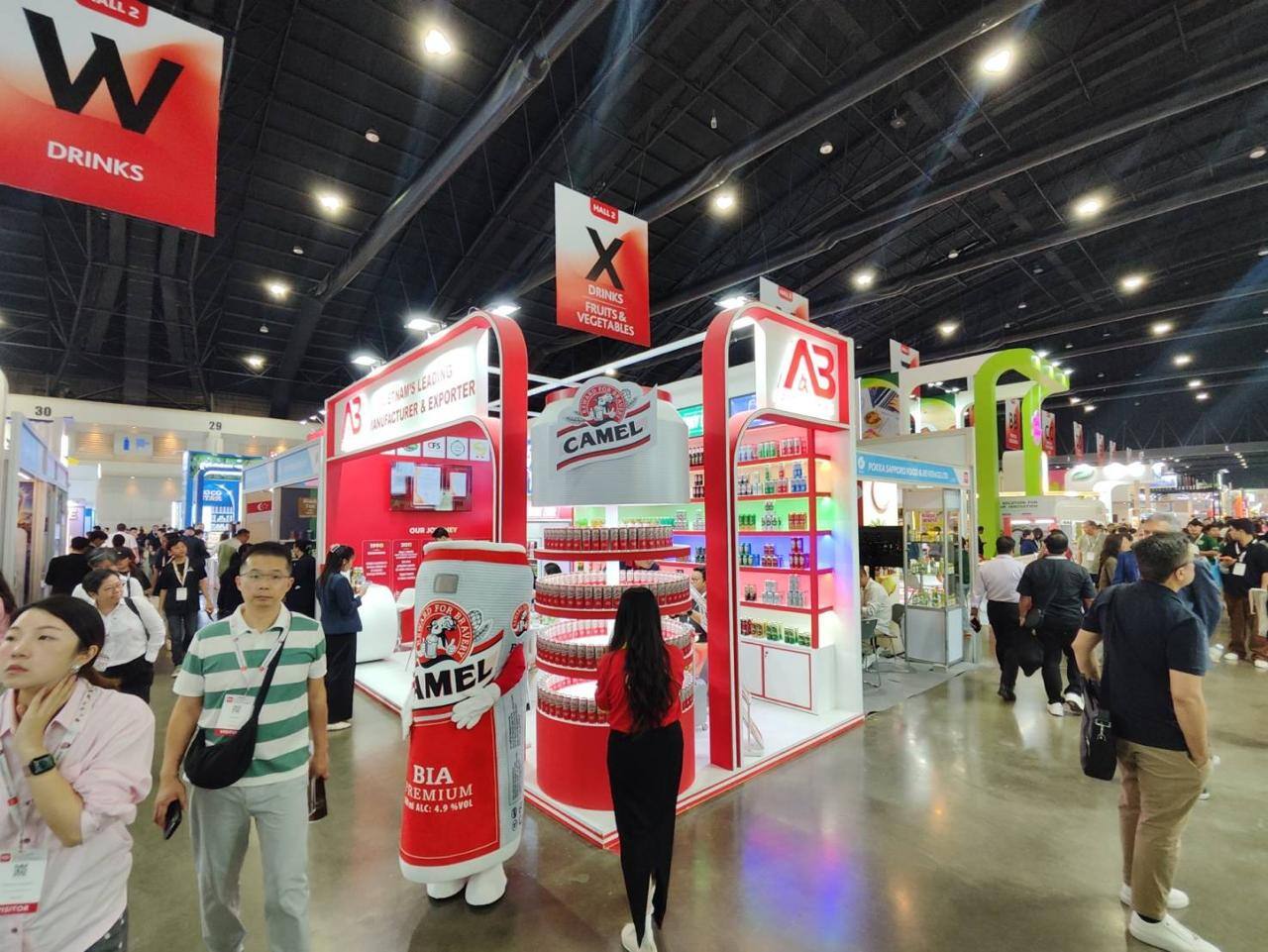 Nihar Exhibition Food & Beverage exhibition stall