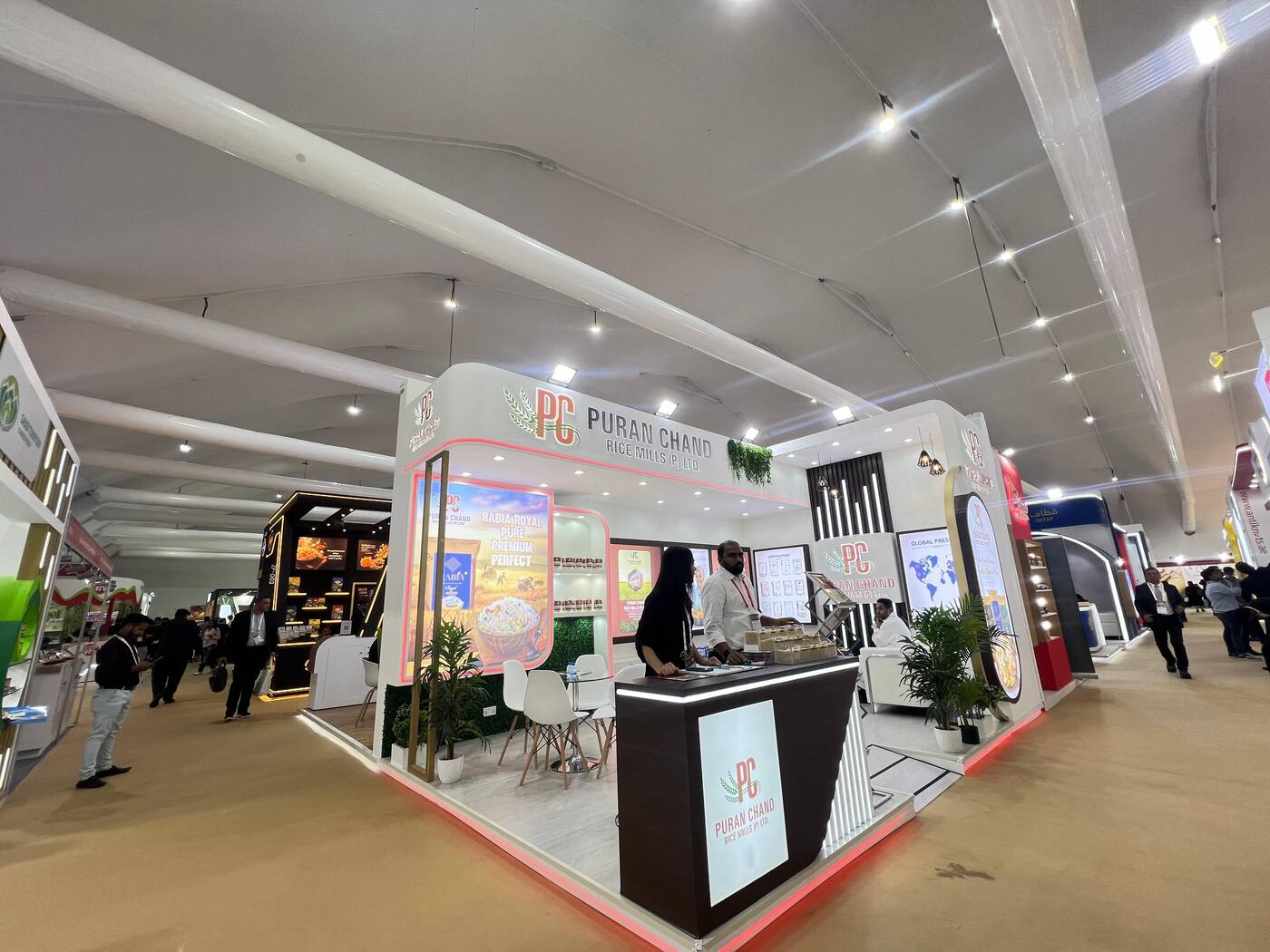 Nihar Exhibition Food & Beverage exhibition stall