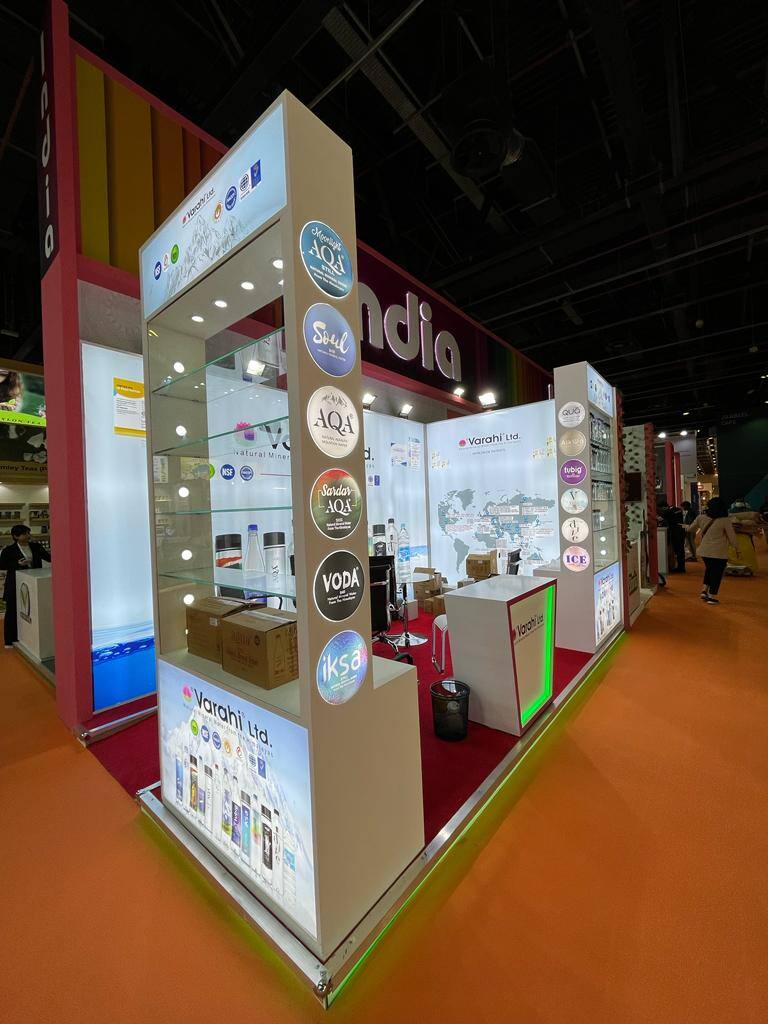 Nihar Exhibition Food & Beverage exhibition stall
