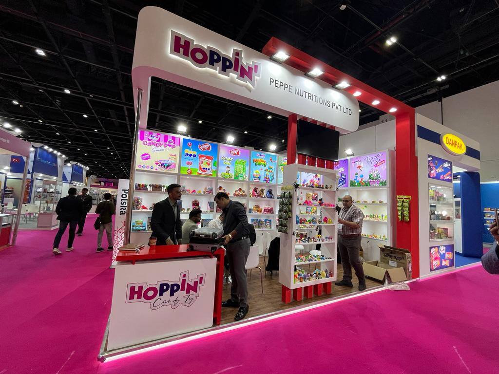 Nihar Exhibition Food & Beverage exhibition stall