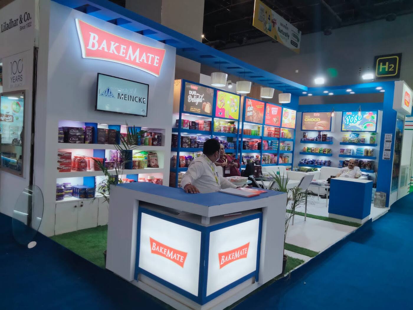 Nihar Exhibition Food & Beverage exhibition stall