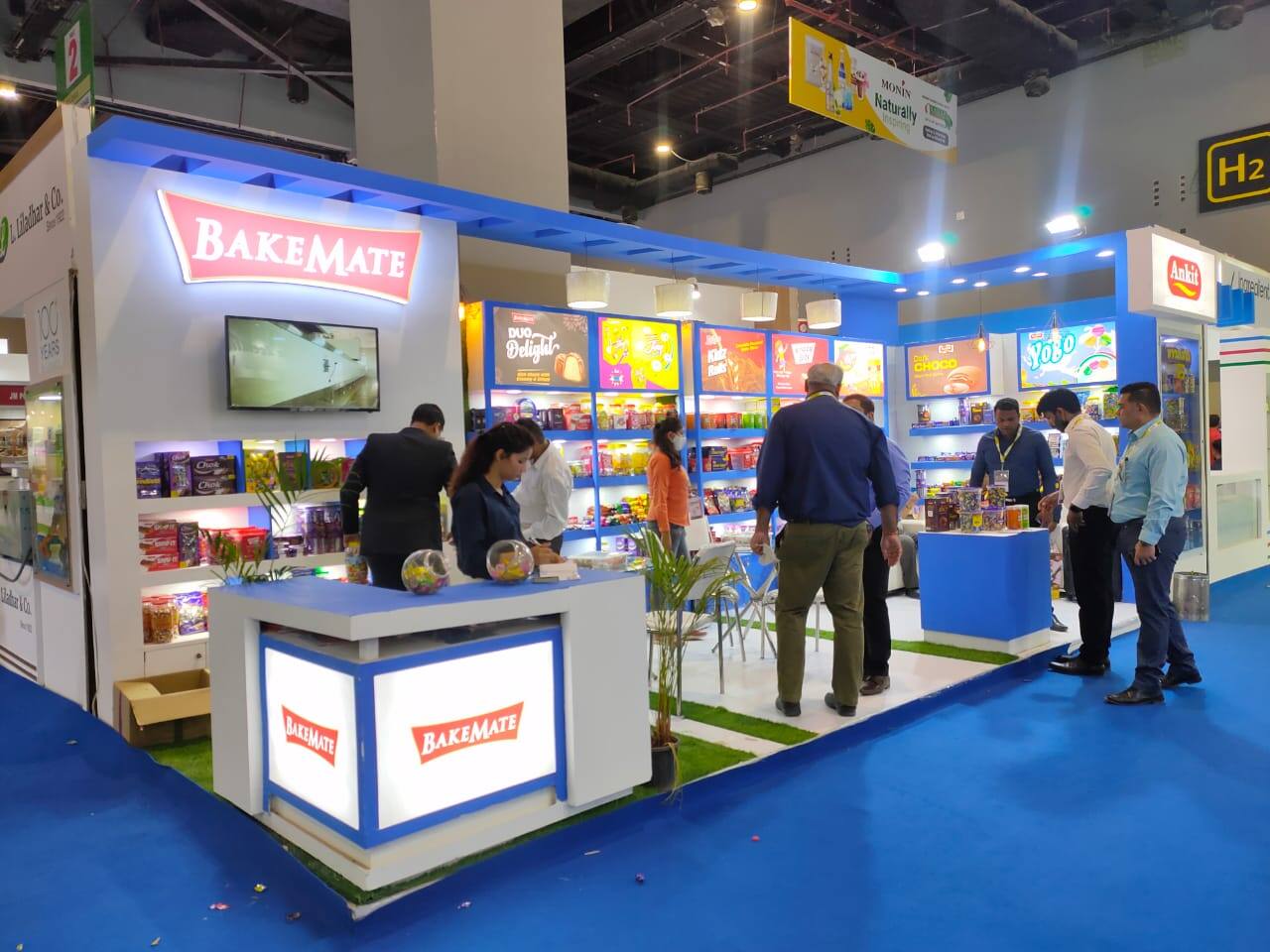 Nihar Exhibition Food & Beverage exhibition stall