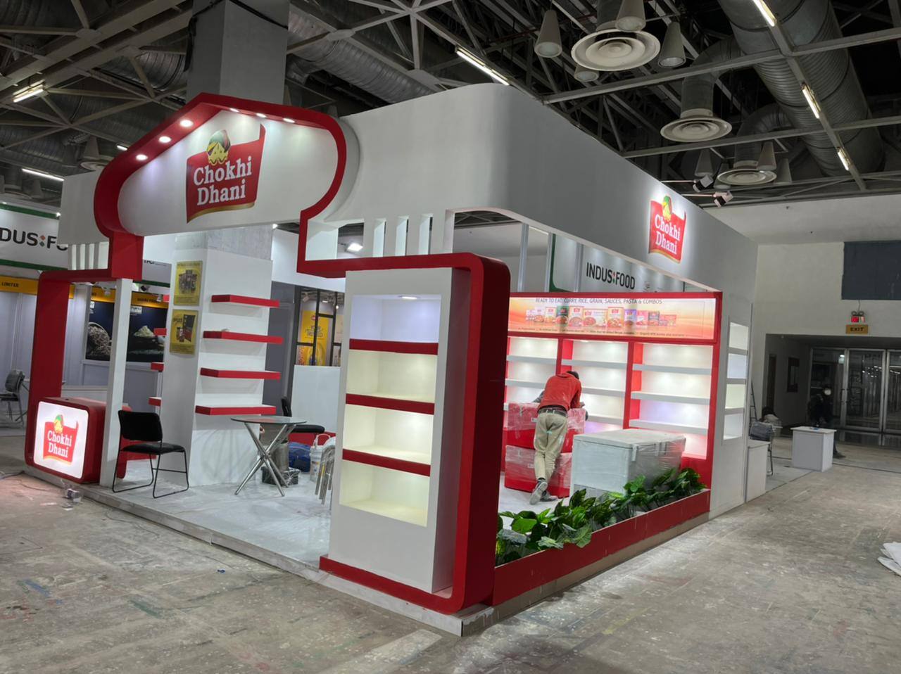 Nihar Exhibition Food & Beverage exhibition stall