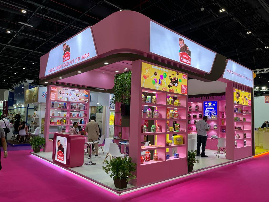 Nihar Exhibition Food & Beverage exhibition stall