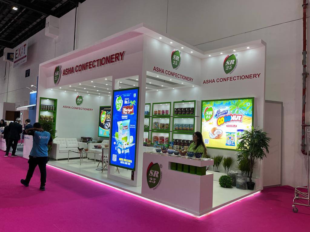 Nihar Exhibition Food & Beverage exhibition stall
