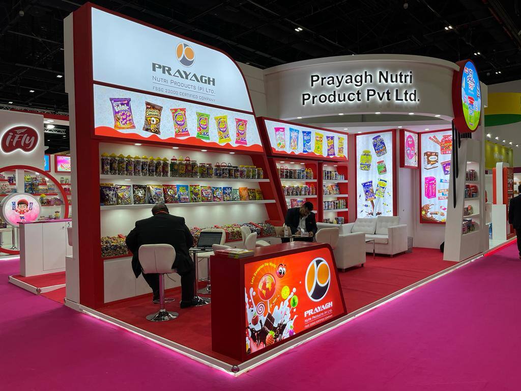 Nihar Exhibition Food & Beverage exhibition stall