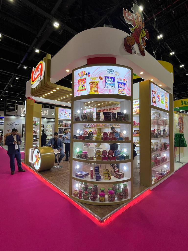 Nihar Exhibition Food & Beverage exhibition stall