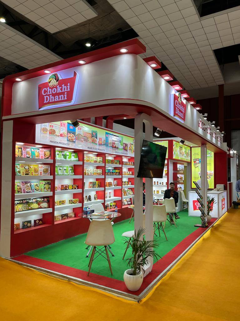 Nihar Exhibition Food & Beverage exhibition stall