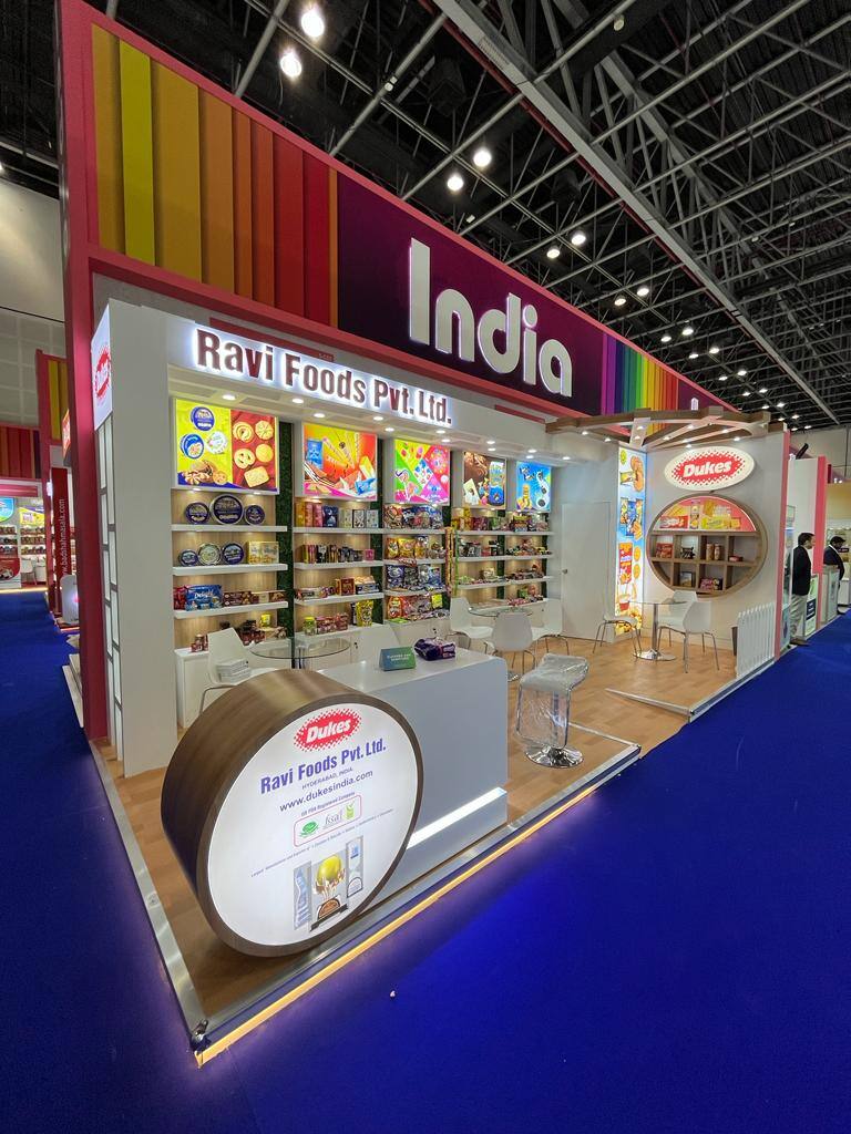 Nihar Exhibition Food & Beverage exhibition stall