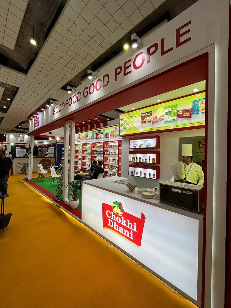 Nihar Exhibition Food & Beverage exhibition stall