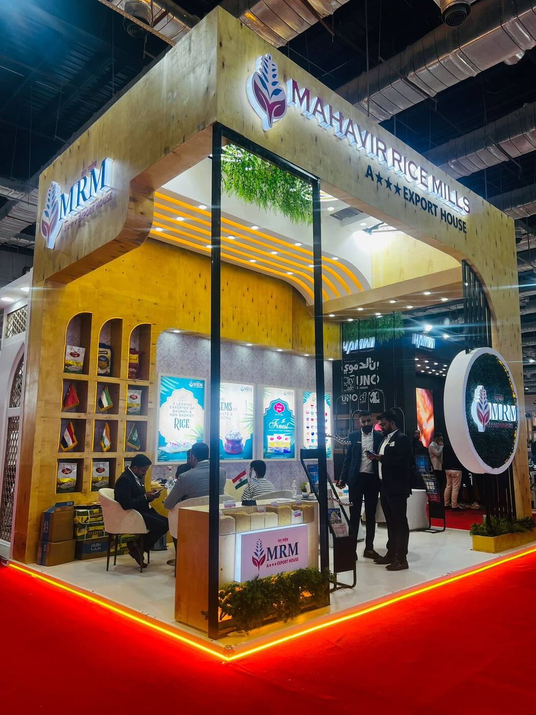 Nihar Exhibition Food & Beverage exhibition stall