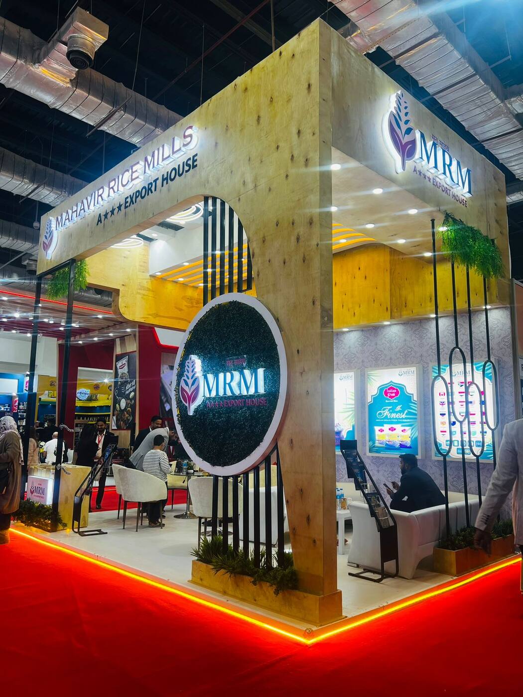 Nihar Exhibition Food & Beverage exhibition stall