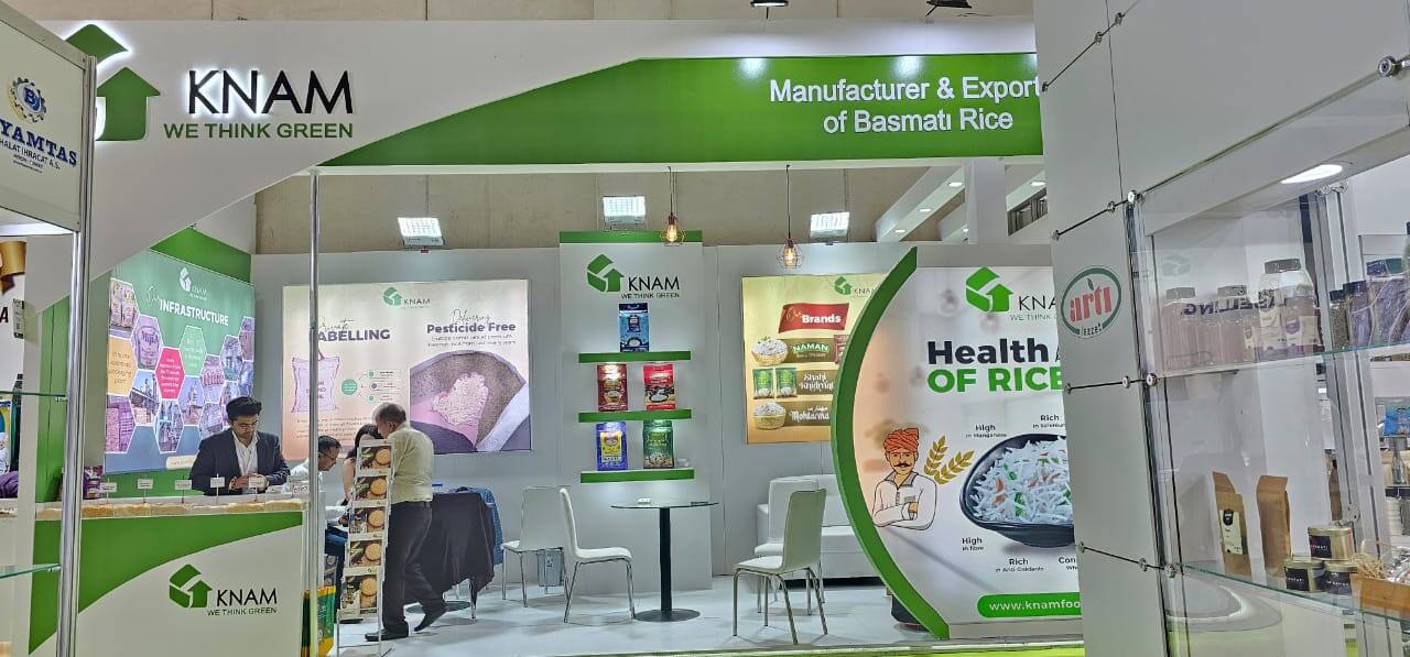 Nihar Exhibition Food & Beverage exhibition stall