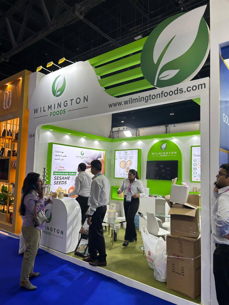 Nihar Exhibition Food & Beverage exhibition stall