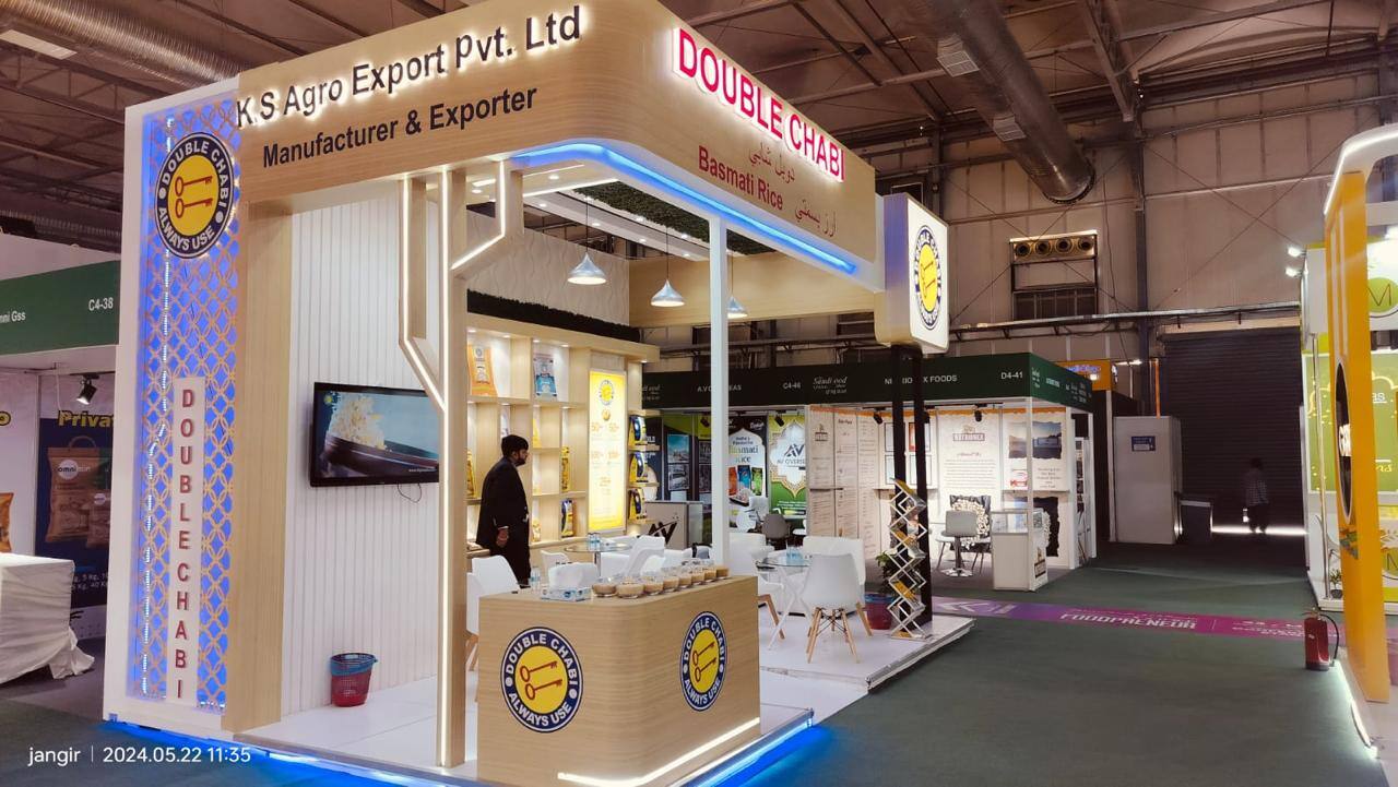 Nihar Exhibition Food & Beverage exhibition stall