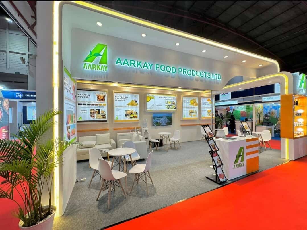 Nihar Exhibition Food & Beverage exhibition stall