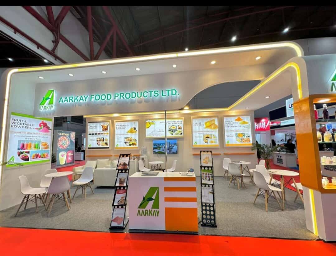 Nihar Exhibition Food & Beverage exhibition stall