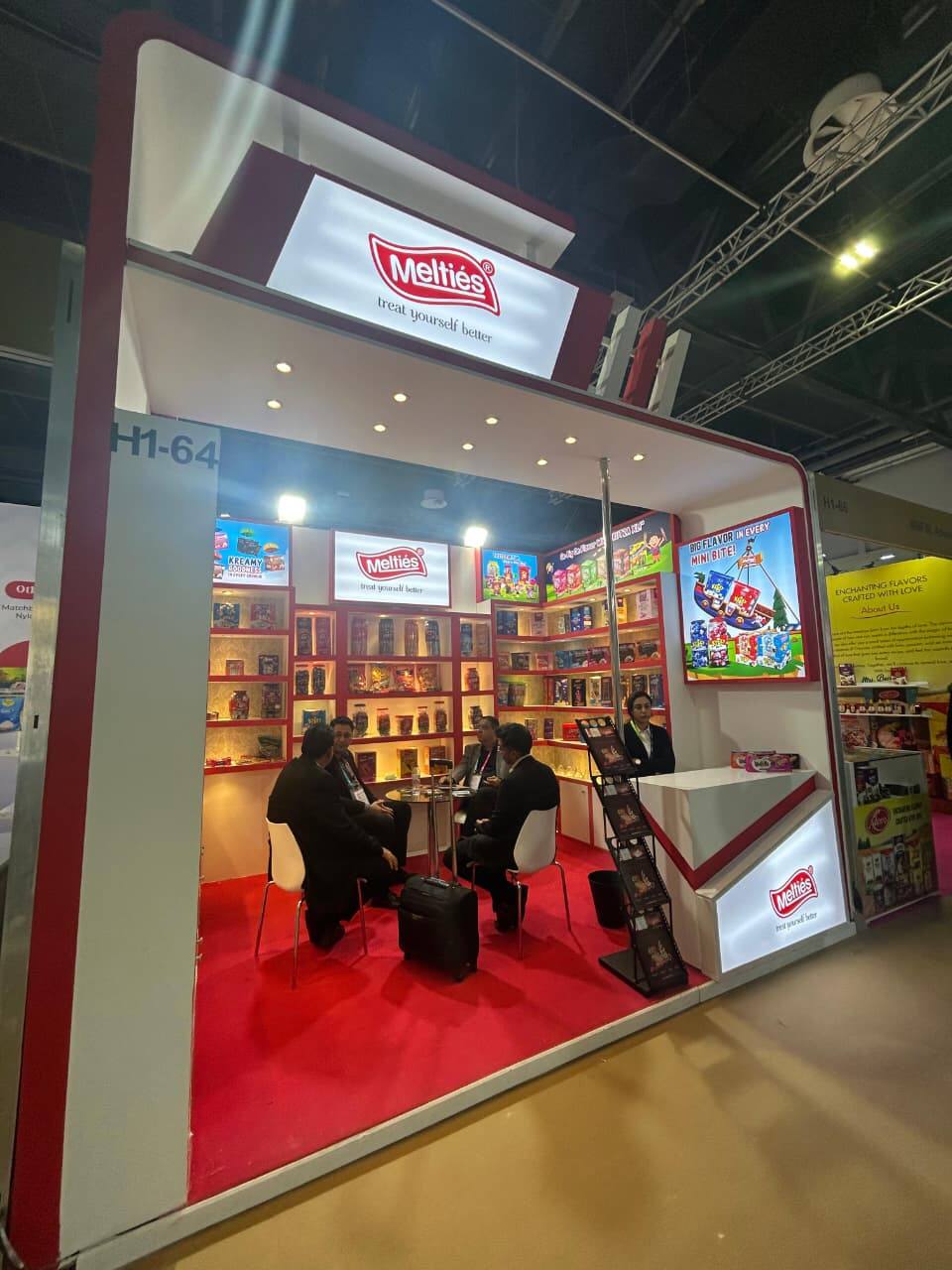 Nihar Exhibition Food & Beverage exhibition stall