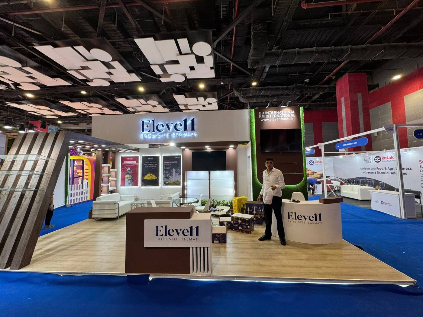 Nihar Exhibition Food & Beverage exhibition stall