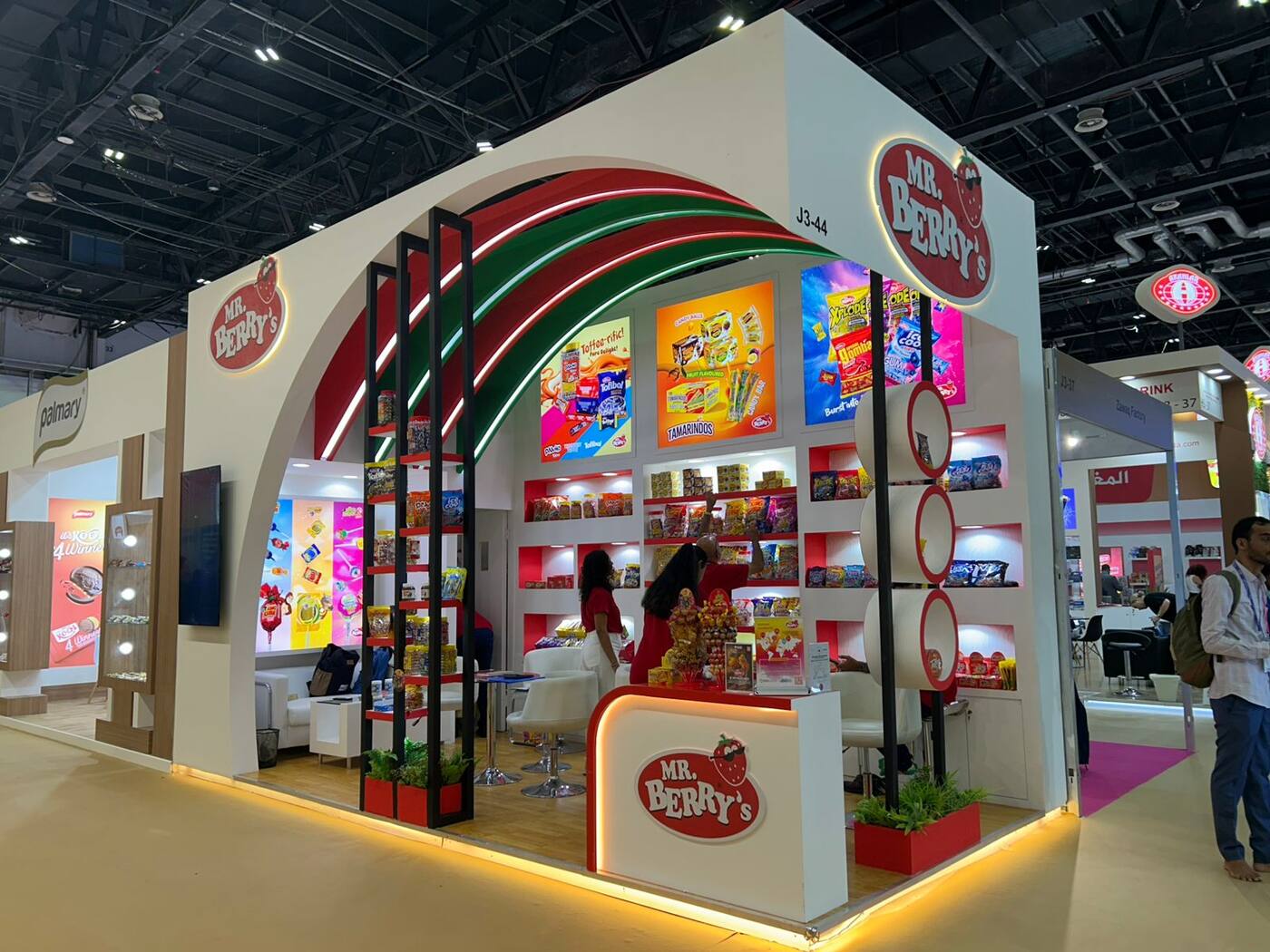 Nihar Exhibition Food & Beverage exhibition stall