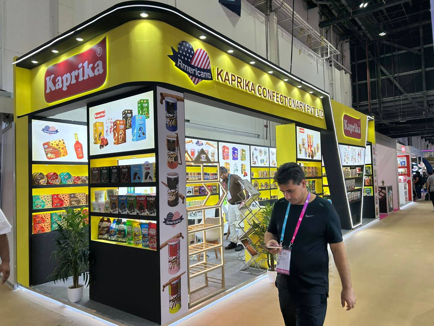 Nihar Exhibition Food & Beverage exhibition stall