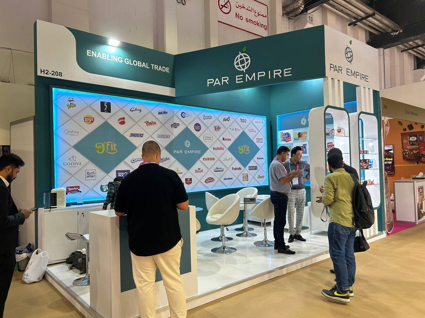 Nihar Exhibition Food & Beverage exhibition stall