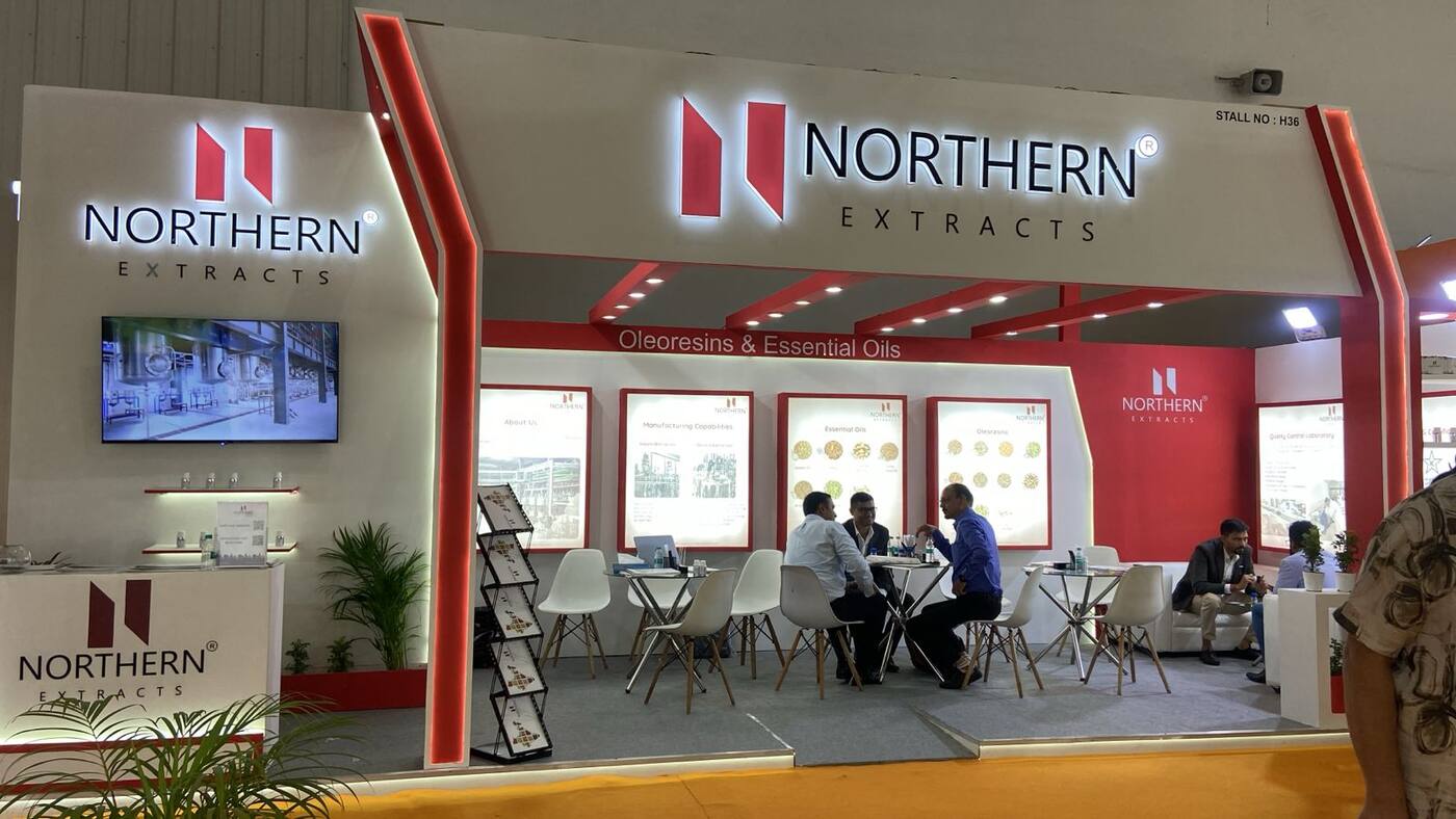 Nihar Exhibition Food & Beverage exhibition stall