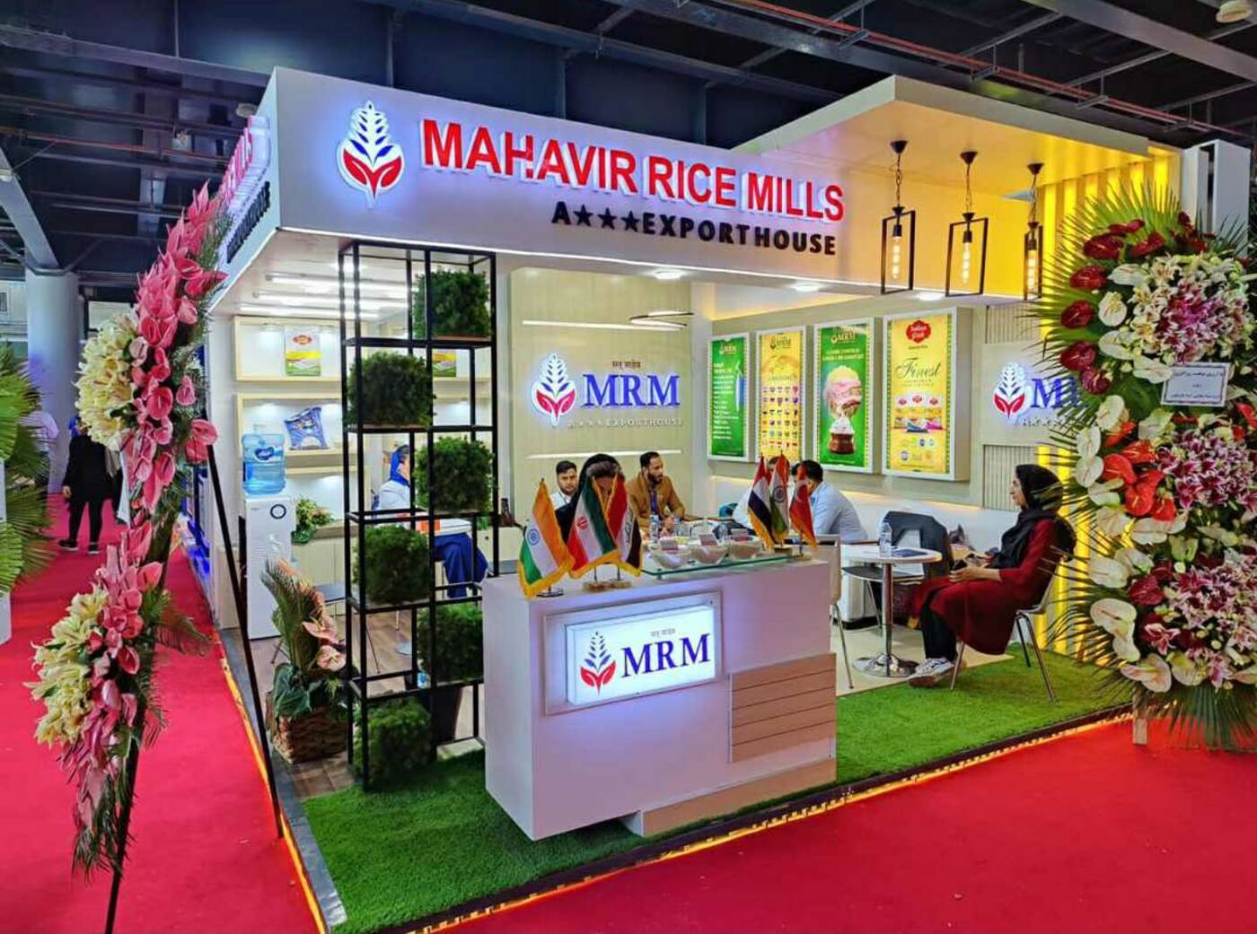 Nihar Exhibition Food & Beverage exhibition stall