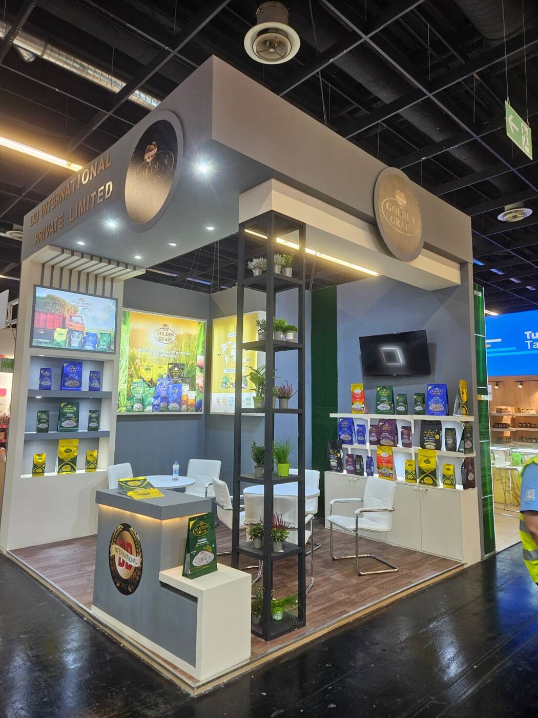 Nihar Exhibition Food & Beverage exhibition stall