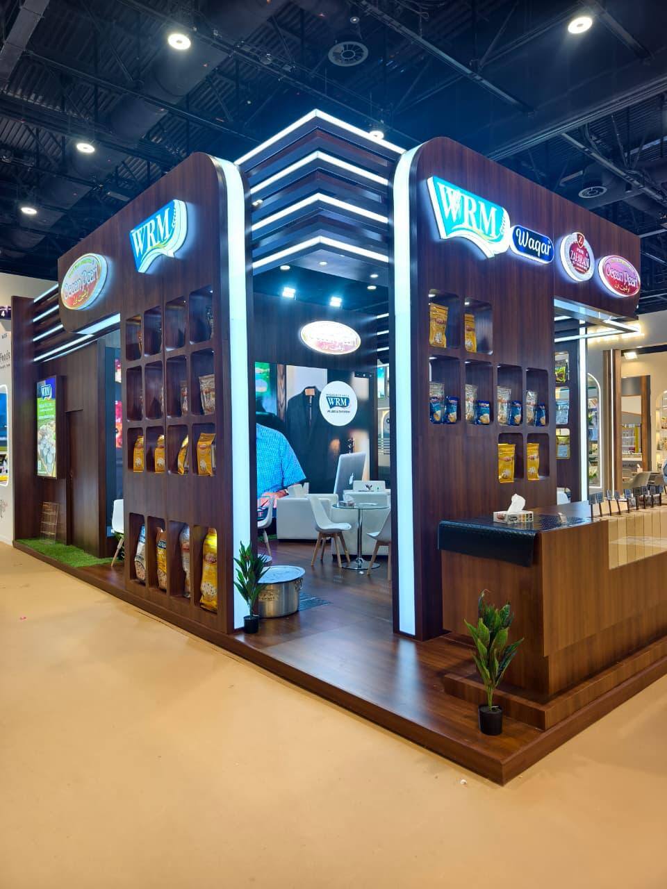 Nihar Exhibition Food & Beverage exhibition stall