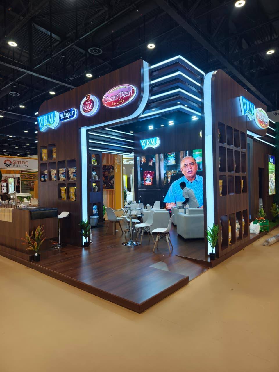 Nihar Exhibition Food & Beverage exhibition stall