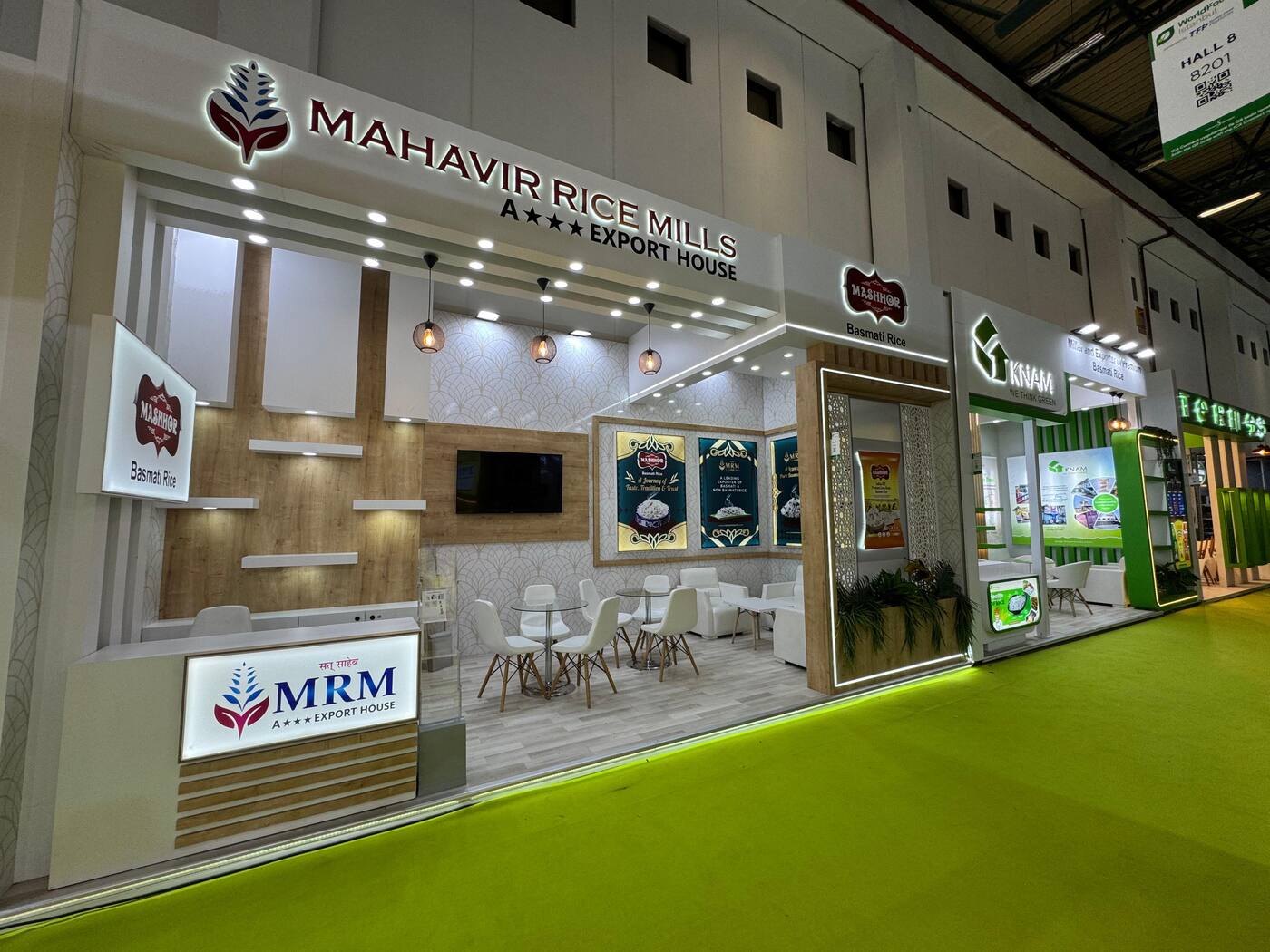 Nihar Exhibition Food & Beverage exhibition stall