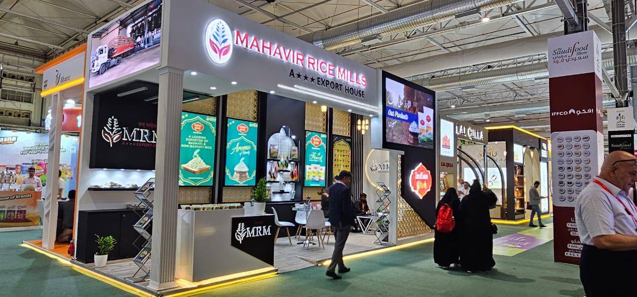 Nihar Exhibition Food & Beverage exhibition stall