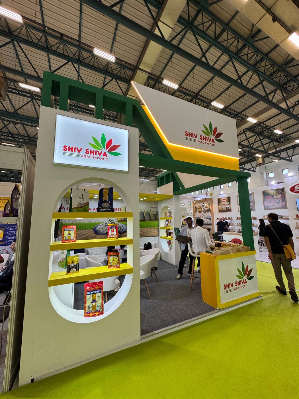Nihar Exhibition Food & Beverage exhibition stall