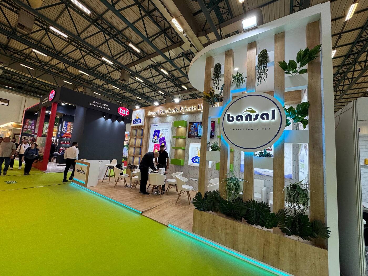 Nihar Exhibition Food & Beverage exhibition stall