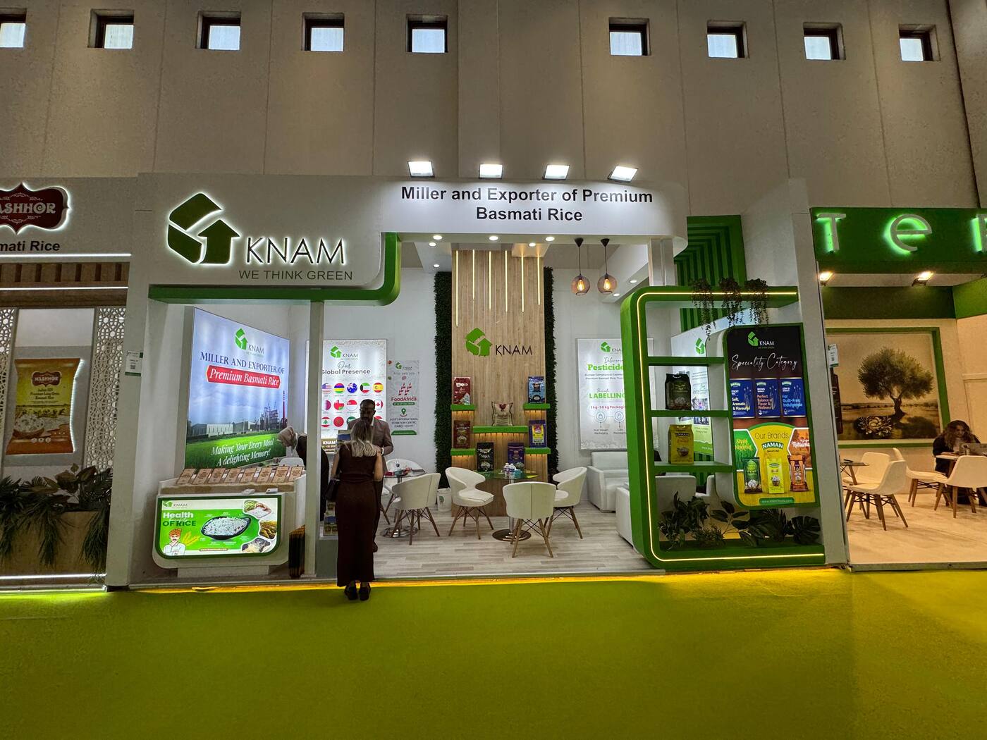 Nihar Exhibition Food & Beverage exhibition stall