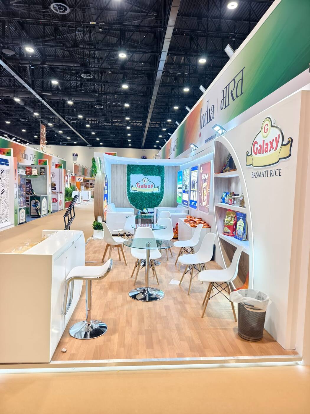 Nihar Exhibition Food & Beverage exhibition stall
